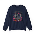 Sweatshirt — "Spooky Season Monster" Halloween Skeleton Dance Crewneck