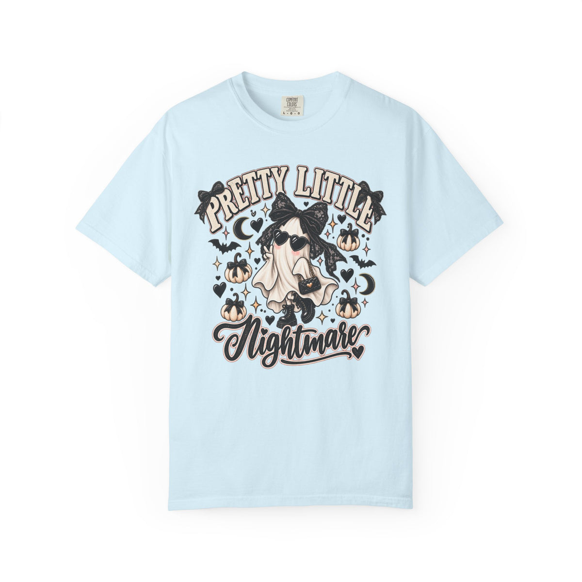 Pretty Little Nightmare T-Shirt — Cute Witch Ghost Halloween Tee