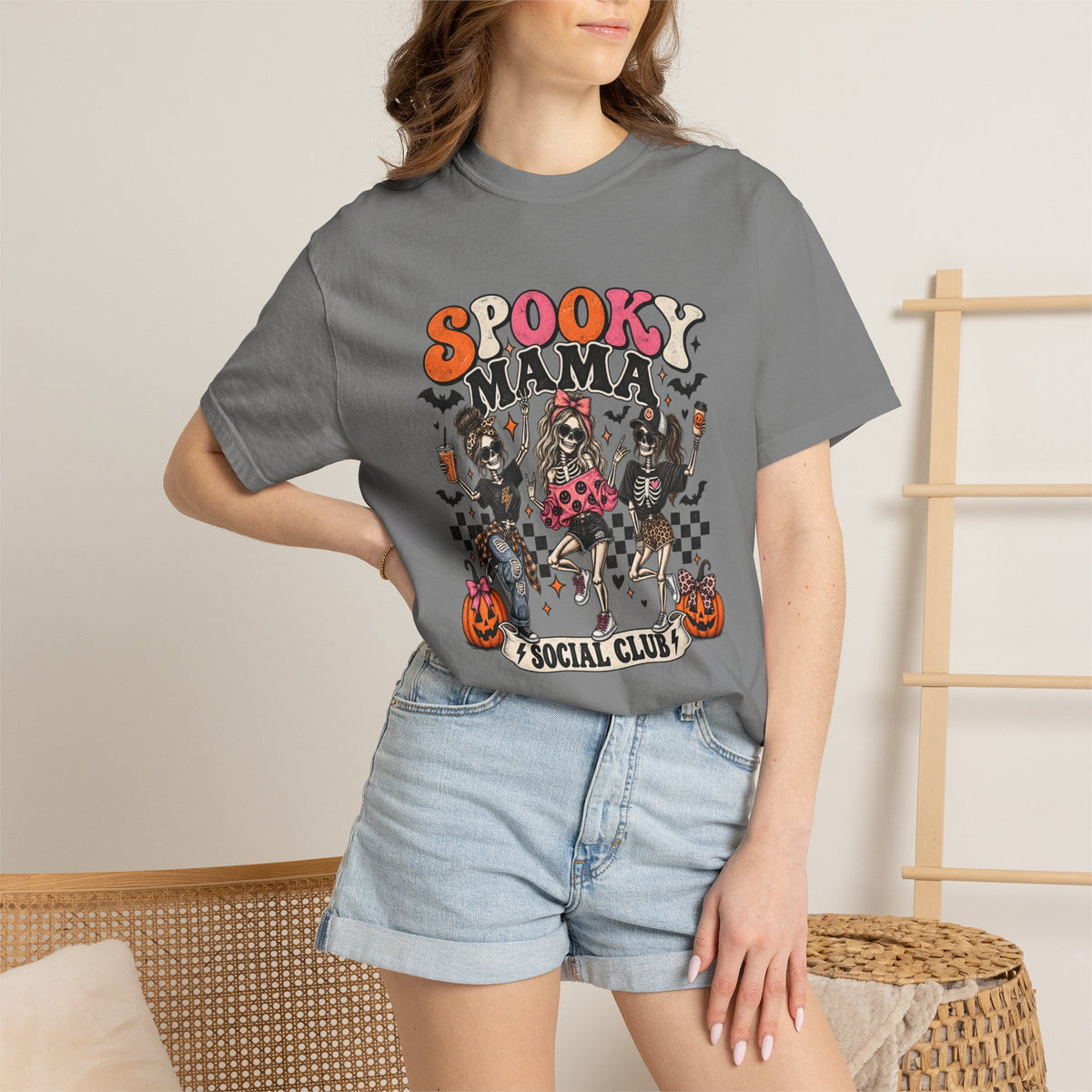 Spooky Mama Social Club Tee