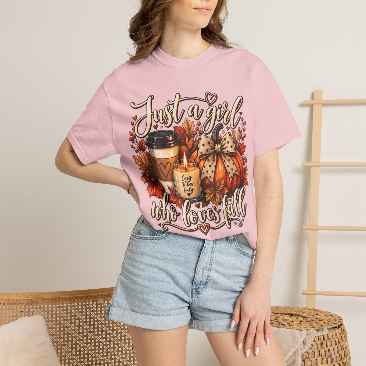 Just a Girl Who Loves Fall Tee