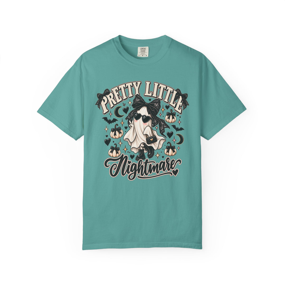 Pretty Little Nightmare T-Shirt — Cute Witch Ghost Halloween Tee