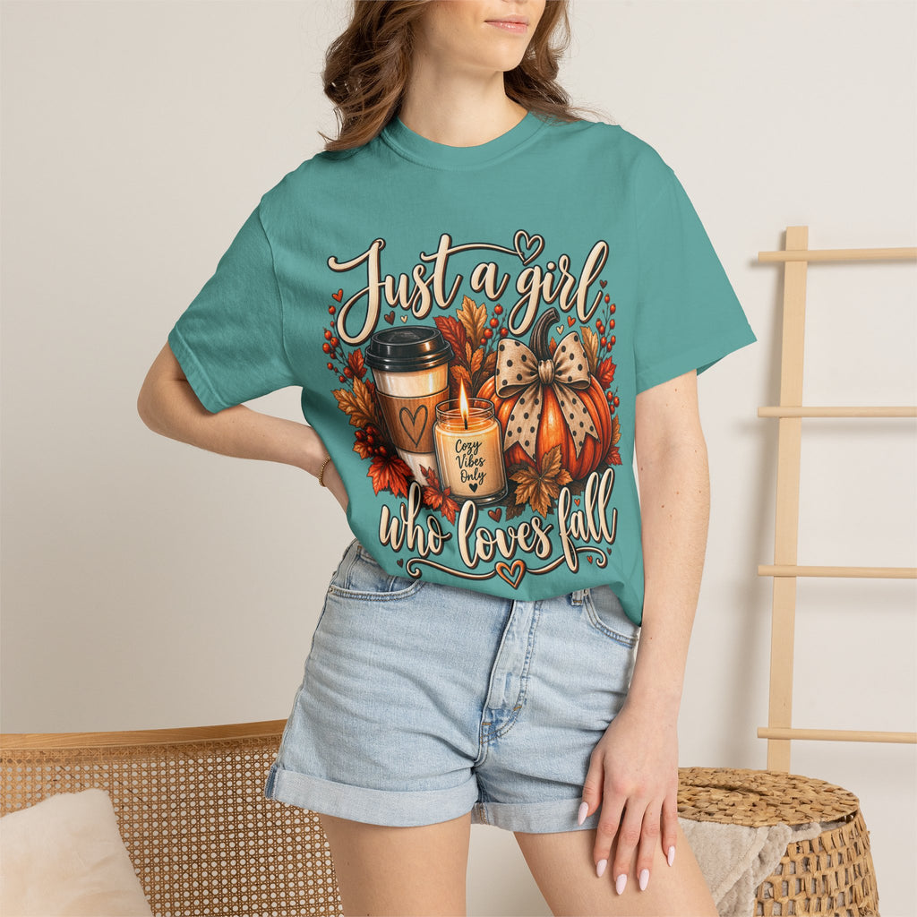 Just a Girl Who Loves Fall Tee