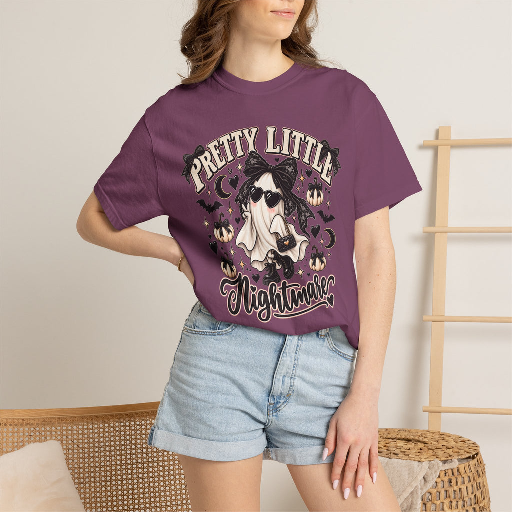 Pretty Little Nightmare T-Shirt — Cute Witch Ghost Halloween Tee