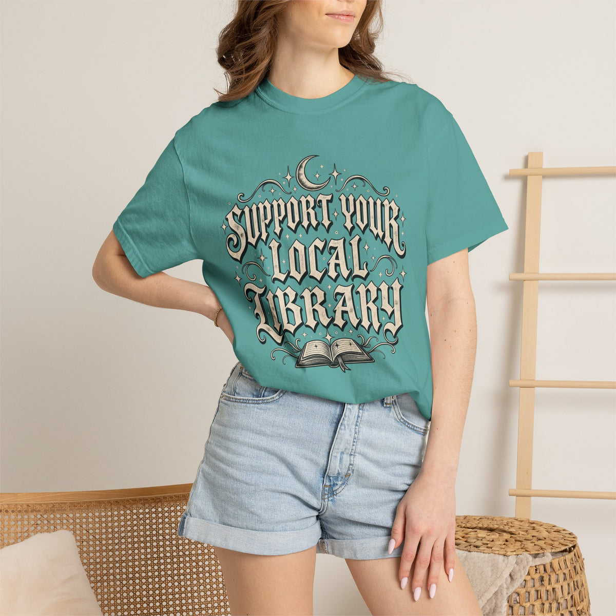 "Support Your Local Library" Tee