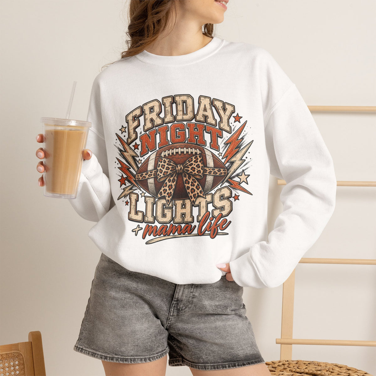 Friday Lights Football Crewneck Sweatshirt