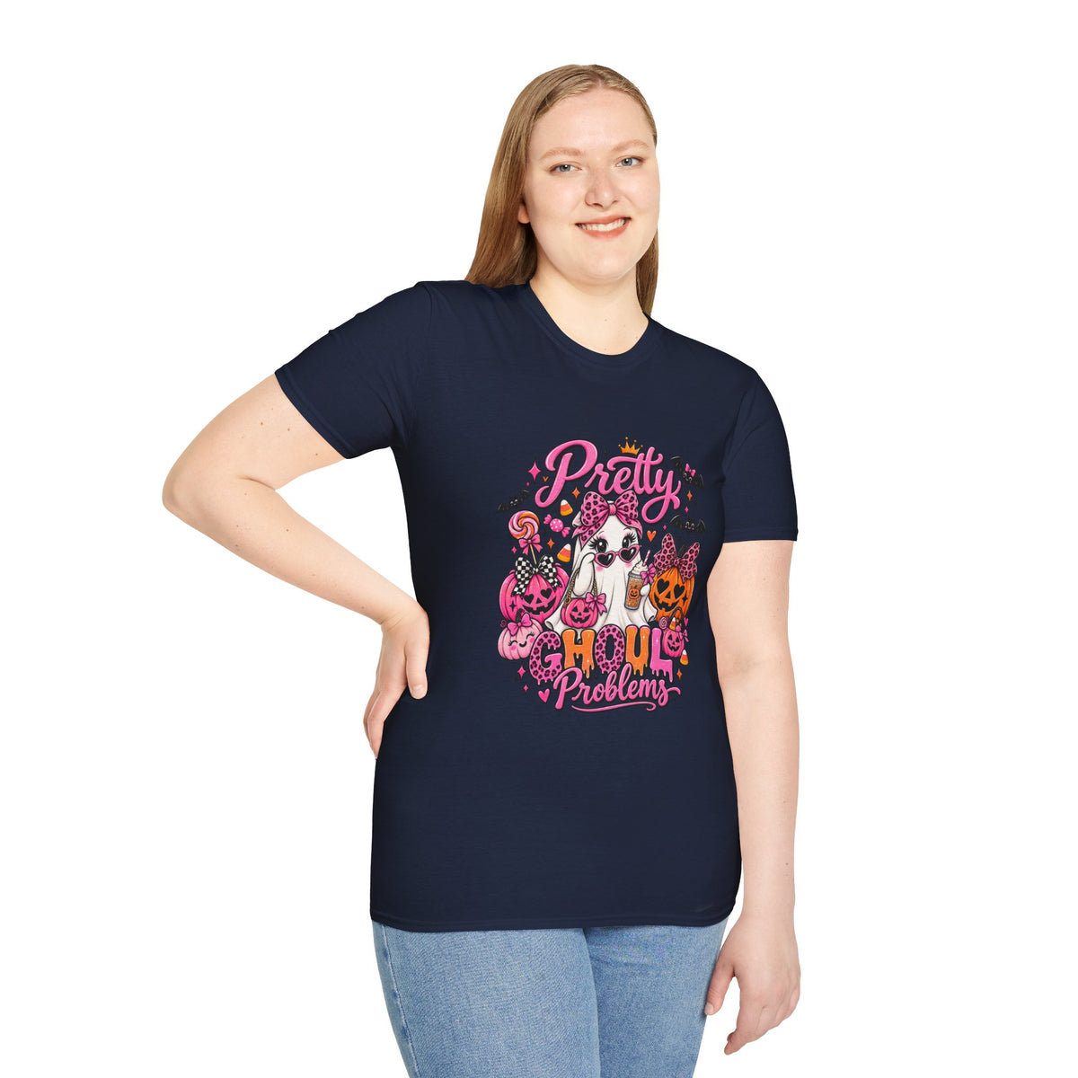 Pretty Ghoul Problems Halloween Tee