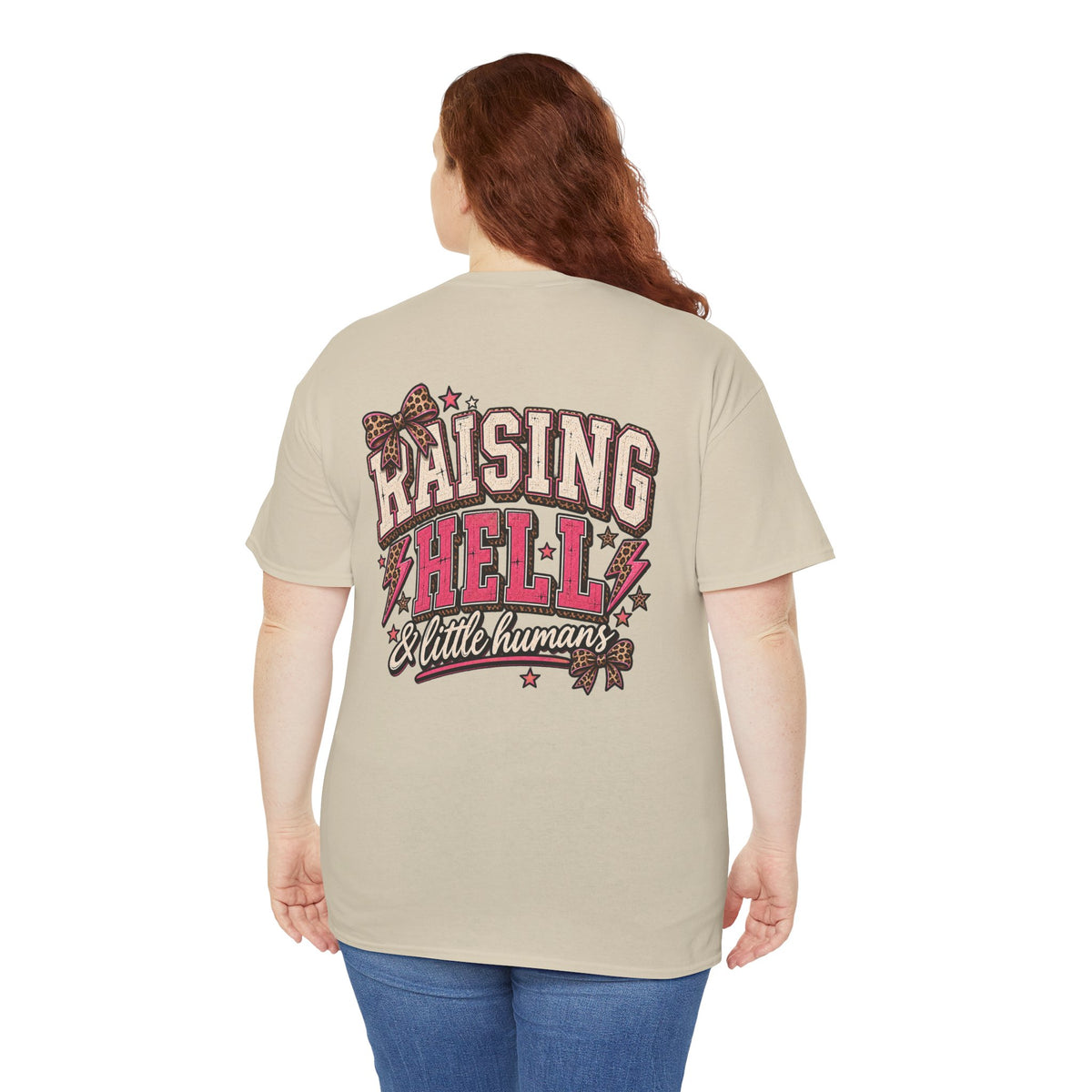 Raising Hell Little Humans T-Shirt — Retro Mom/Dad Parenting Tee