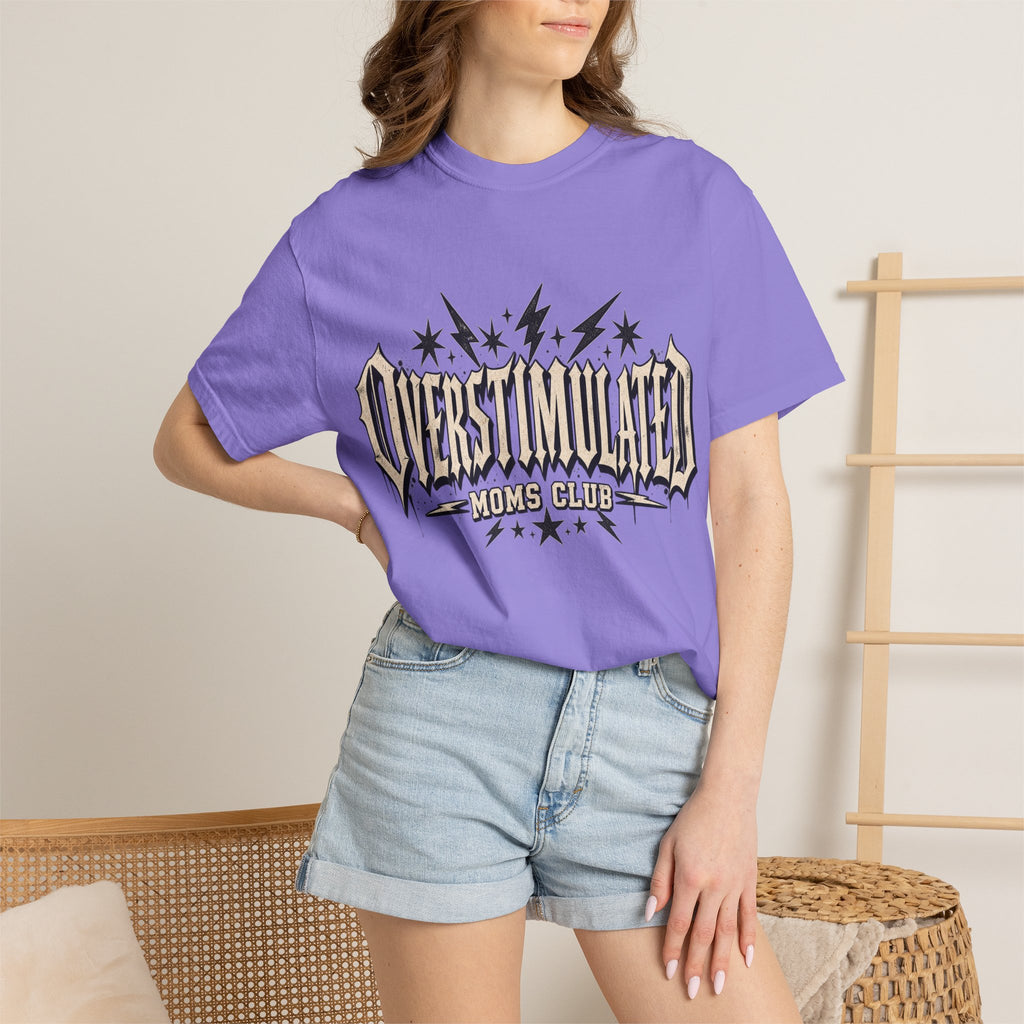 Overstimulated Moms Club Tee