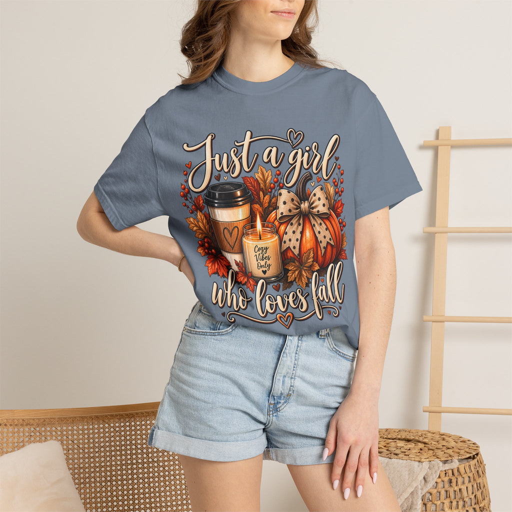 Just a Girl Who Loves Fall Tee