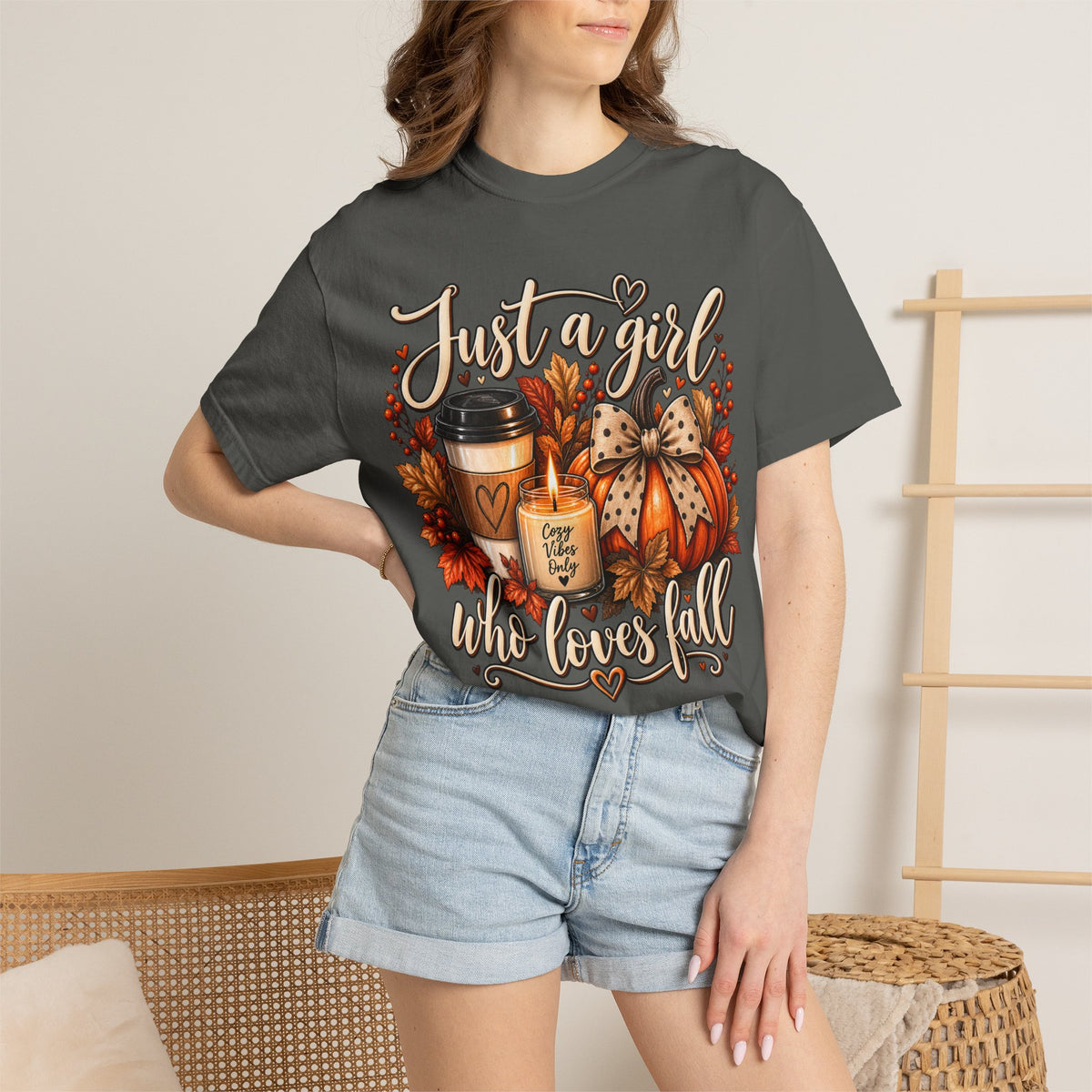 Just a Girl Who Loves Fall Tee