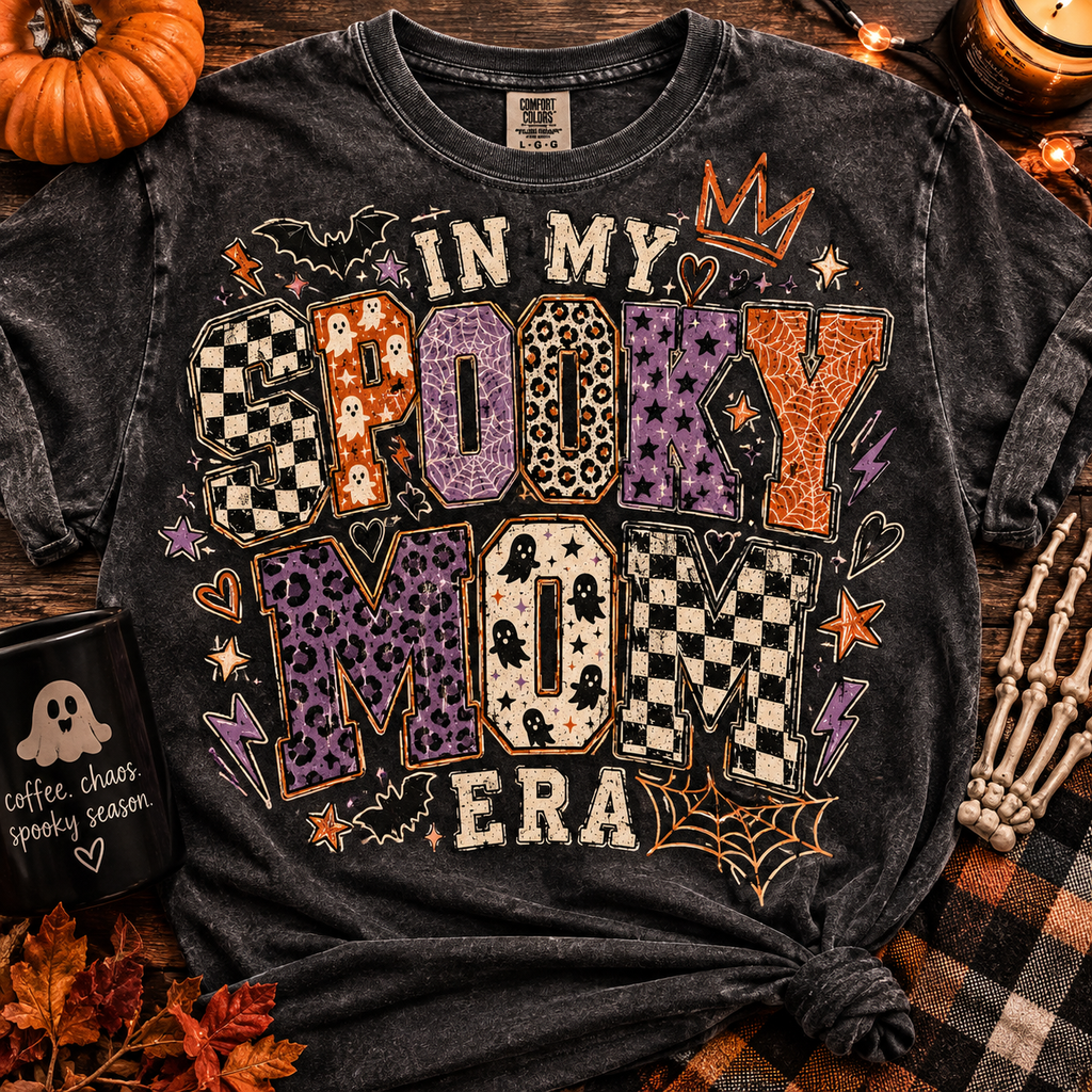 "In My Spooky Mom Era"  Graphic Tee