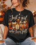 Just a Girl Who Loves Fall Tee