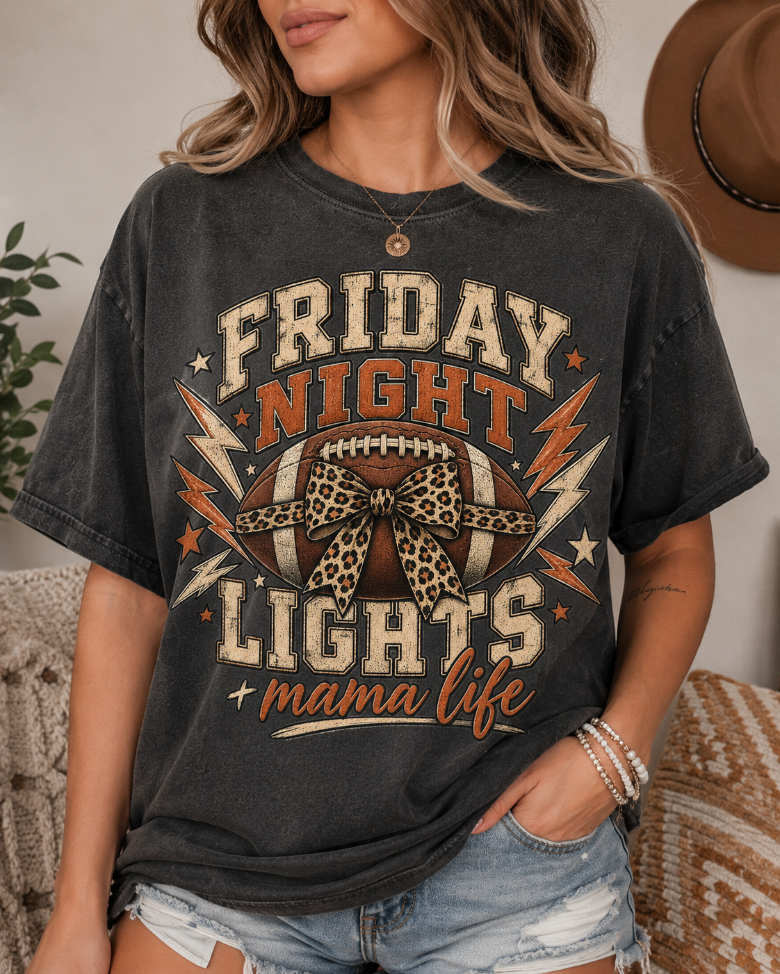 Mama Football Tee