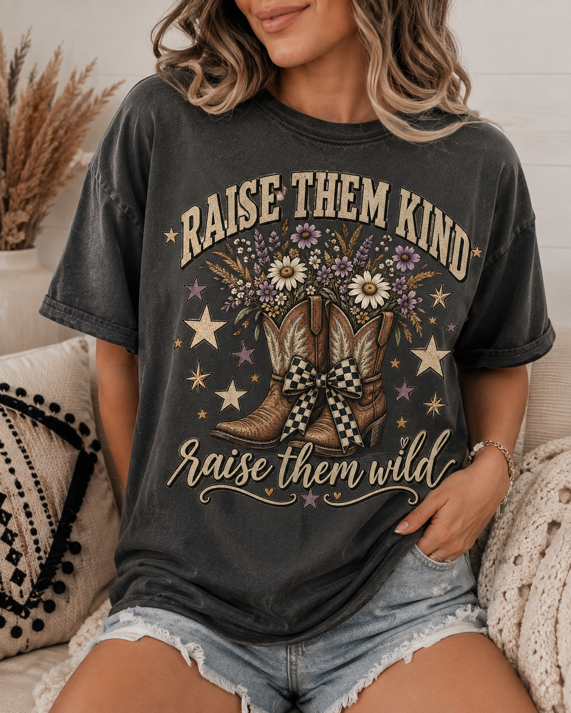 Raise Them Kind Raise Them Wild Tee