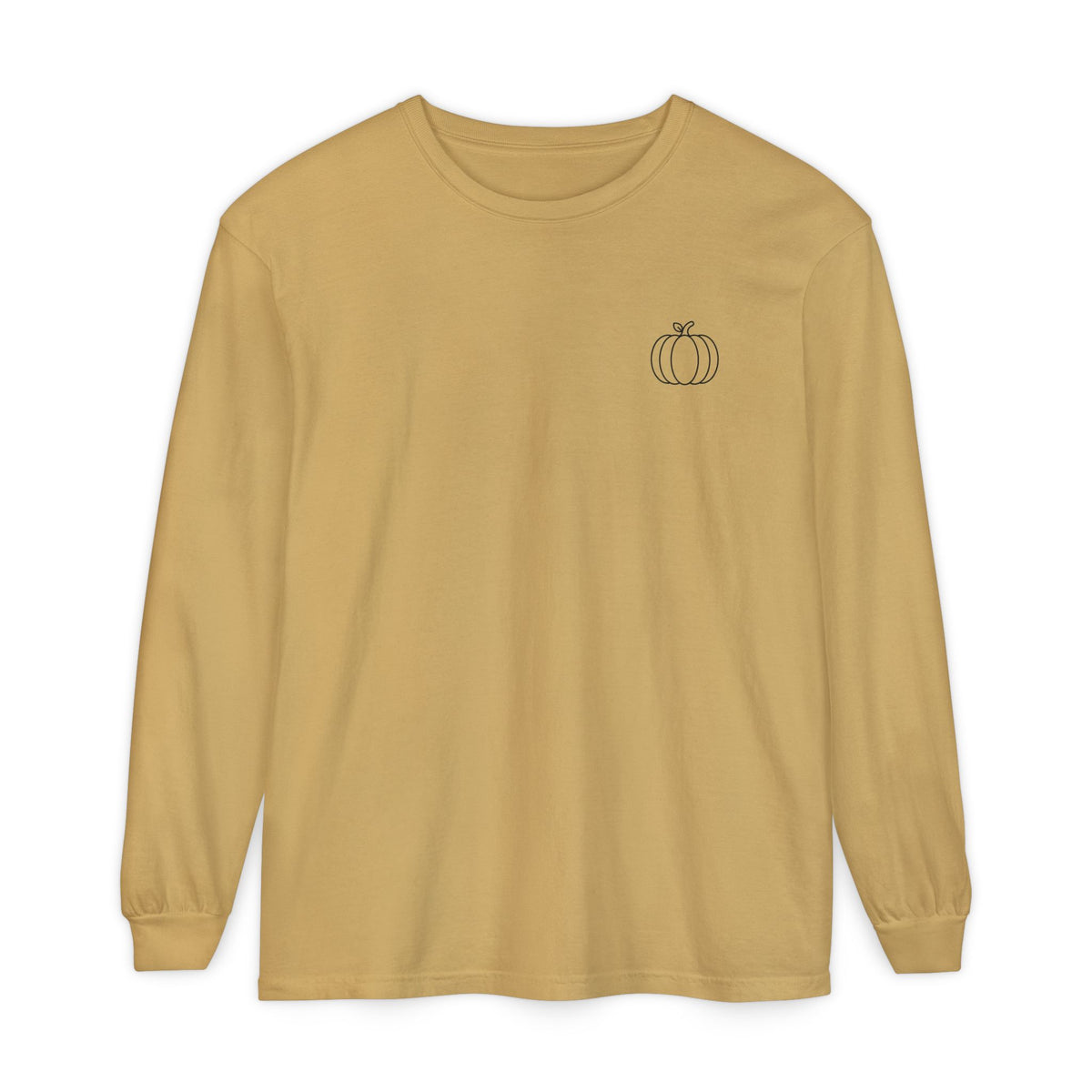 Unisex Garment-dyed Long Sleeve T-Shirt