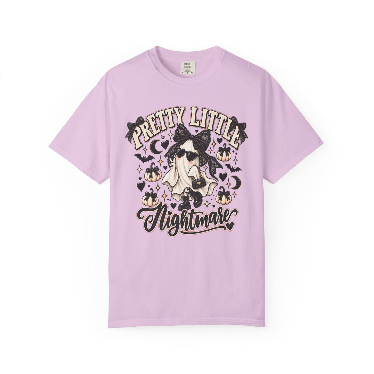 Pretty Little Nightmare T-Shirt — Cute Witch Ghost Halloween Tee