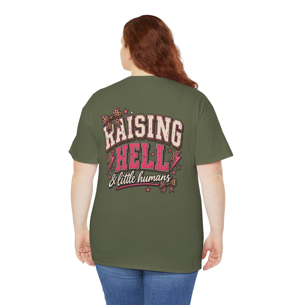 Raising Hell Little Humans T-Shirt — Retro Mom/Dad Parenting Tee