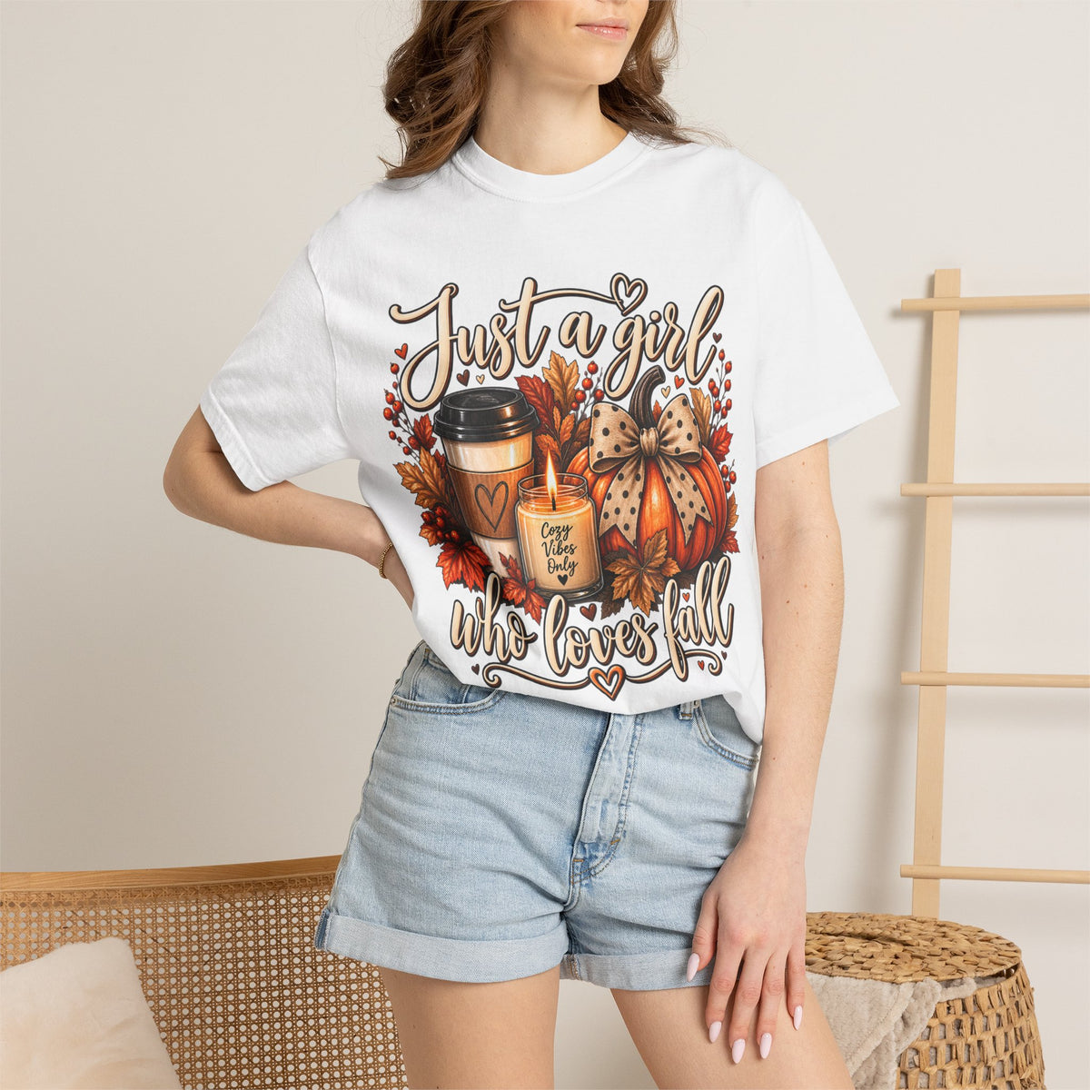Just a Girl Who Loves Fall Tee