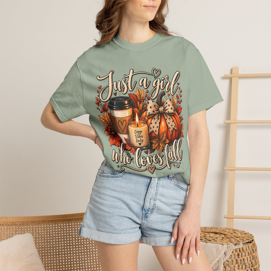 Just a Girl Who Loves Fall Tee