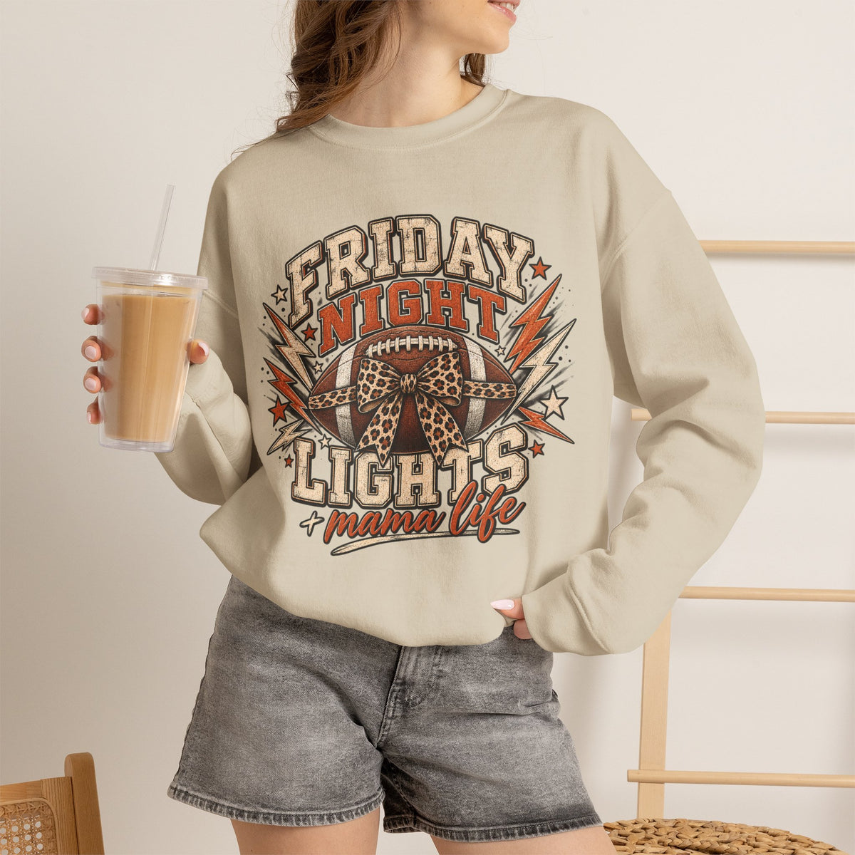 Friday Lights Football Crewneck Sweatshirt