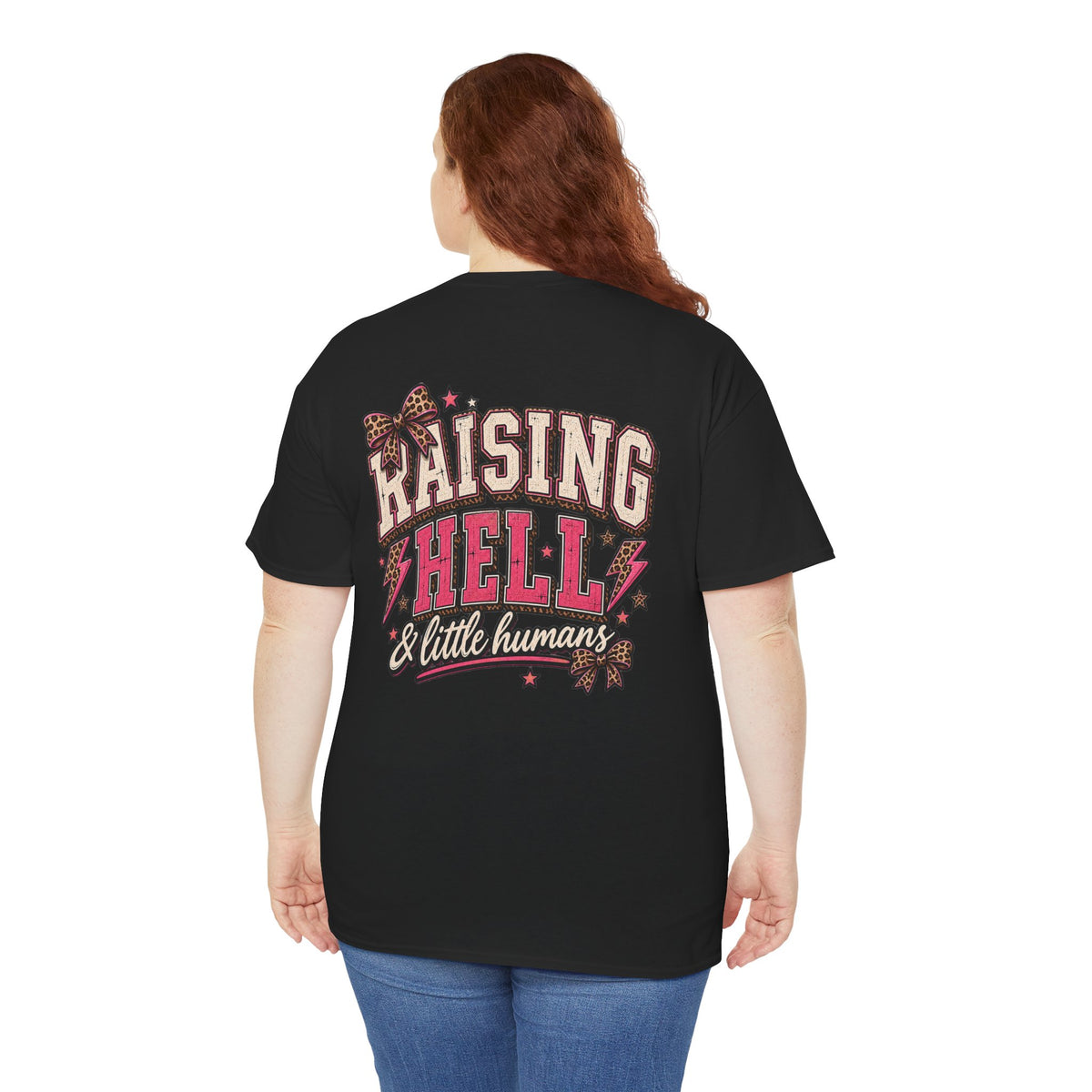 Raising Hell Little Humans T-Shirt — Retro Mom/Dad Parenting Tee