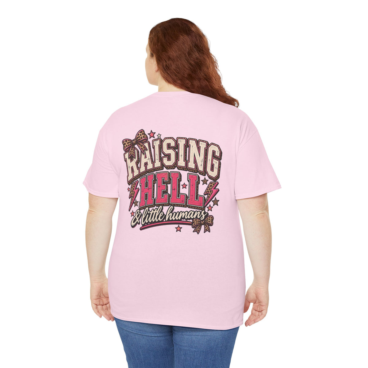 Raising Hell Little Humans T-Shirt — Retro Mom/Dad Parenting Tee