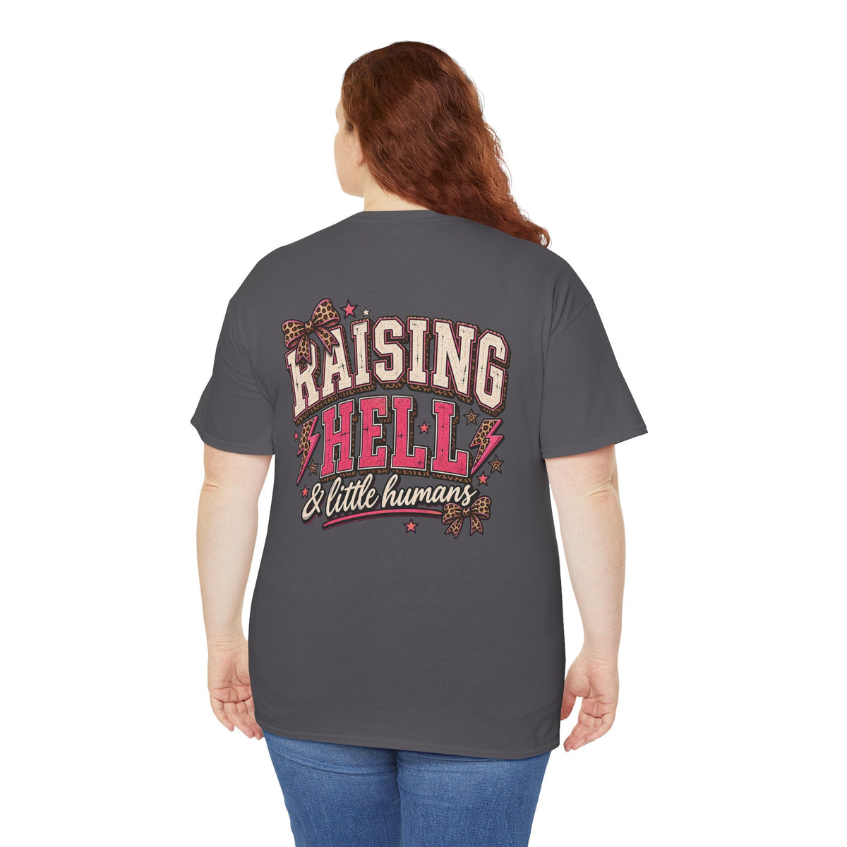 Raising Hell Little Humans T-Shirt — Retro Mom/Dad Parenting Tee