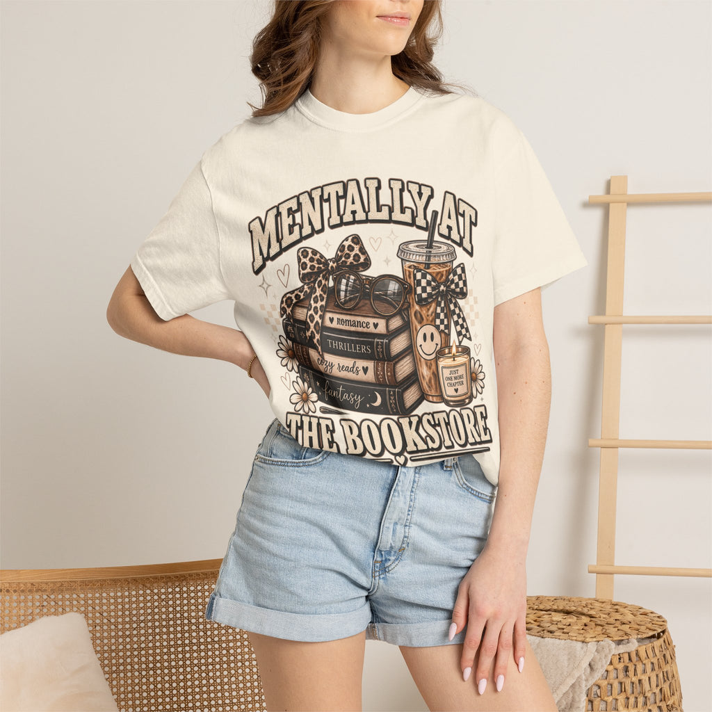 Mentally at the Bookstore Tee