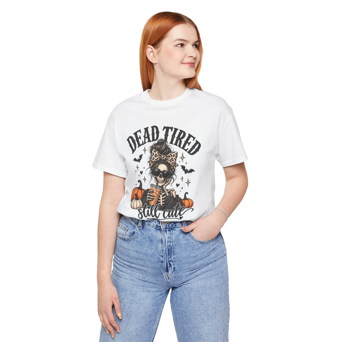 Dead Tired Still Cute Halloween Tee