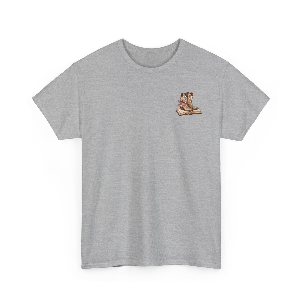 Cowgirl Cowboy Boots Tee — "Read 'Em & Weep" Western Graphic Shirt