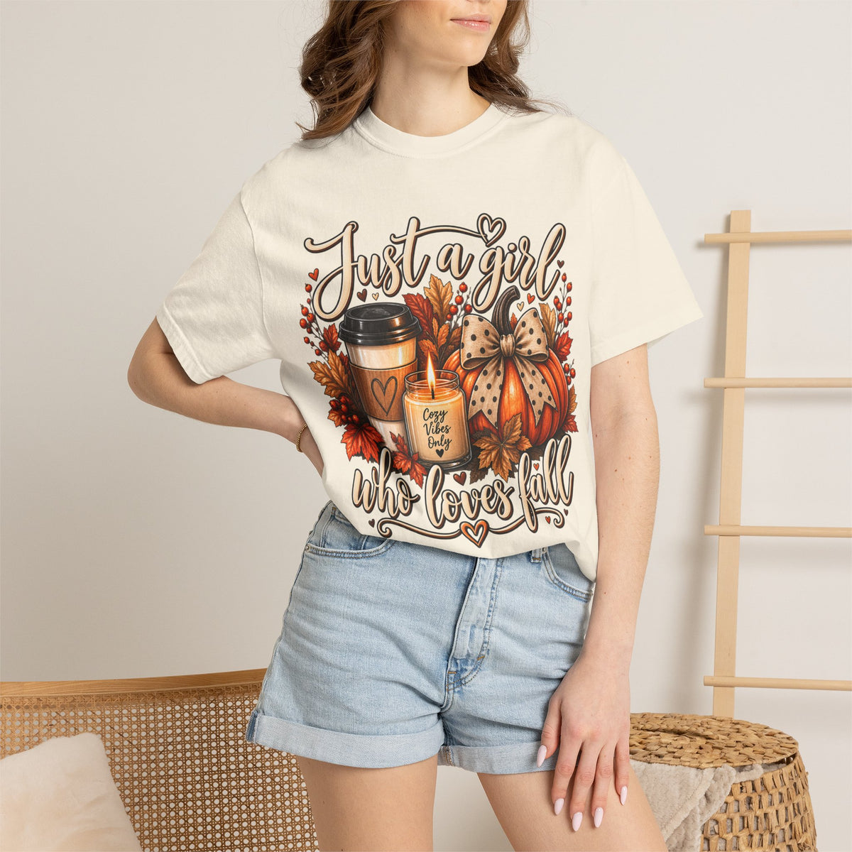 Just a Girl Who Loves Fall Tee