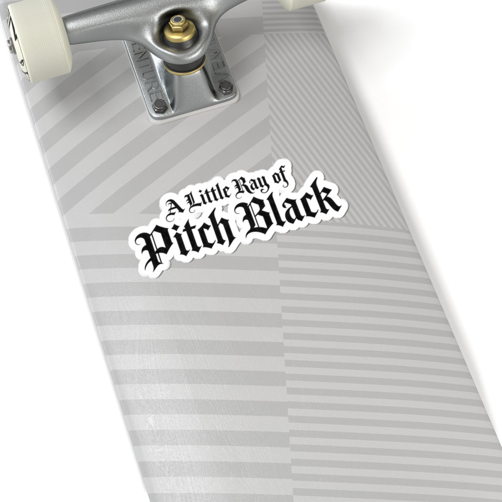 A Little Ray of Pitch Black Sticker