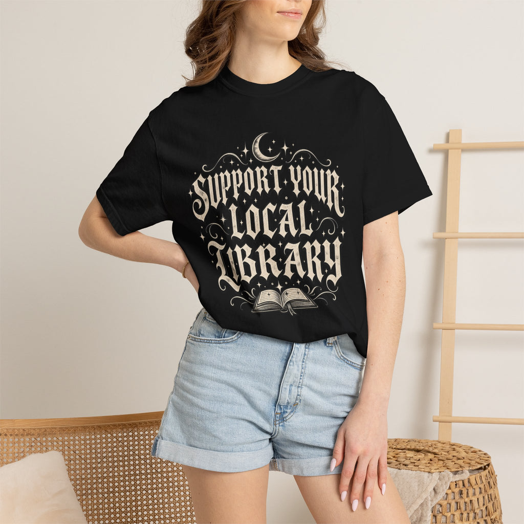 "Support Your Local Library" Tee
