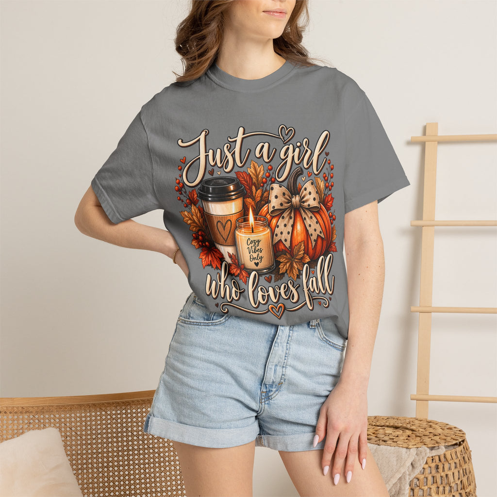 Just a Girl Who Loves Fall Tee